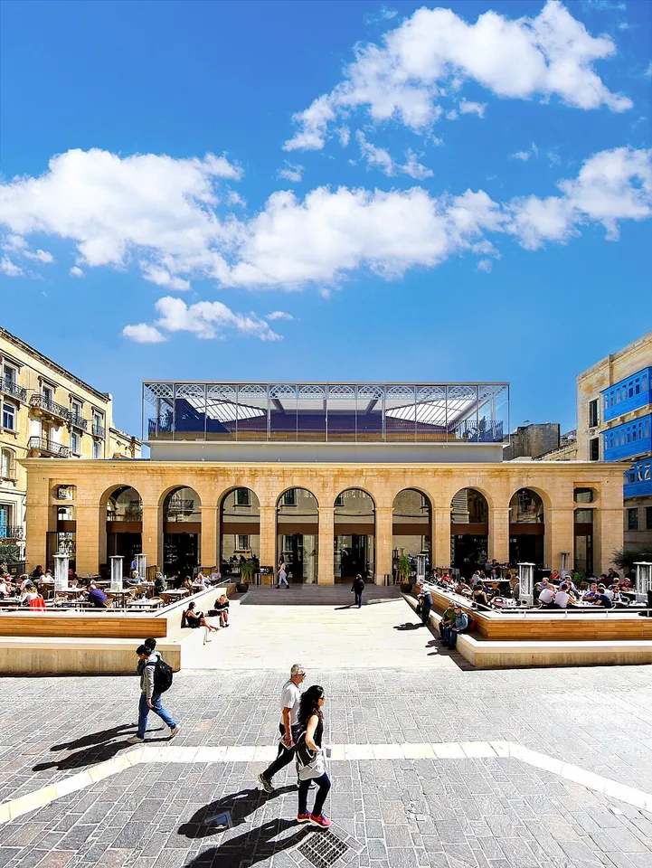 Is-Suq tal-Belt after restoration.
