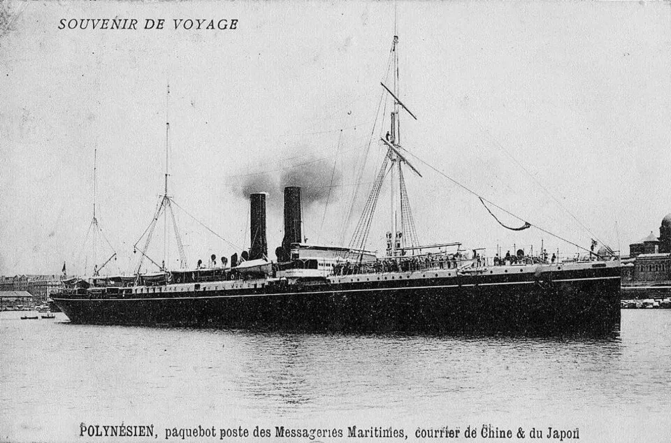 Context: The passenger steamship Polynésien.