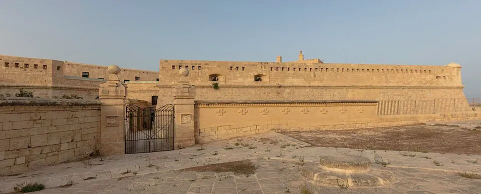 Context: Fort St Elmo, Valletta.