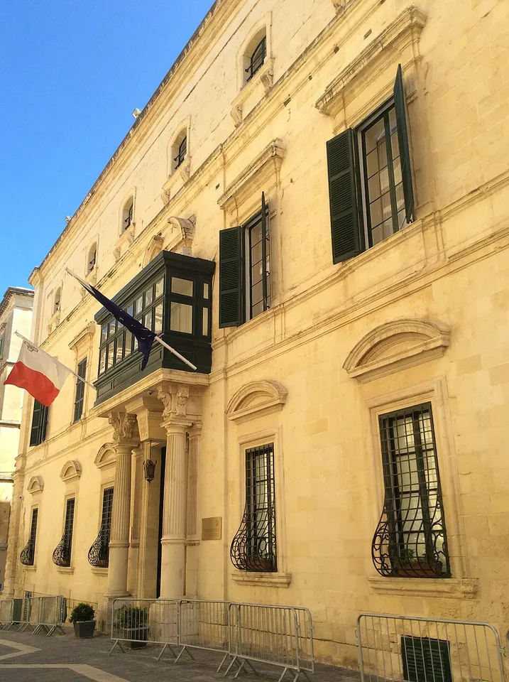 Palazzo Parisio, Valletta.