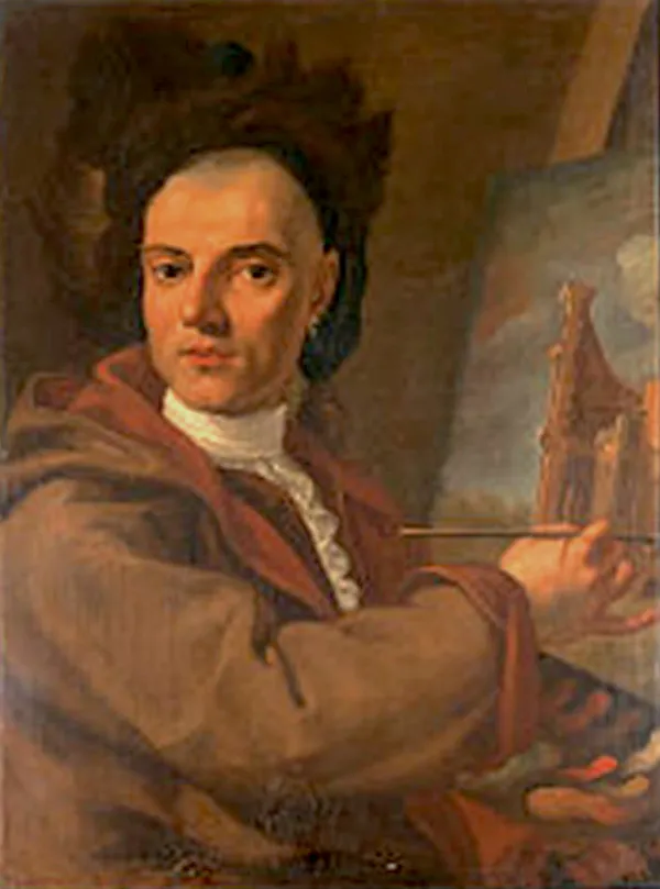 Self-portrait of Francesco Zahra.