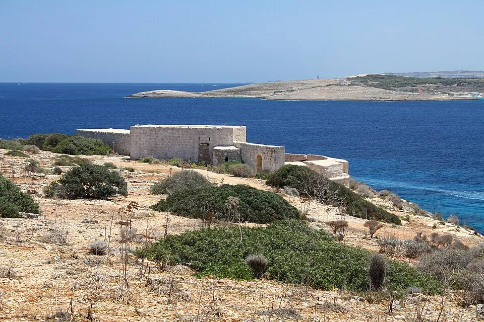 Il-batterija ta’ Santa Marija, Kemmuna.