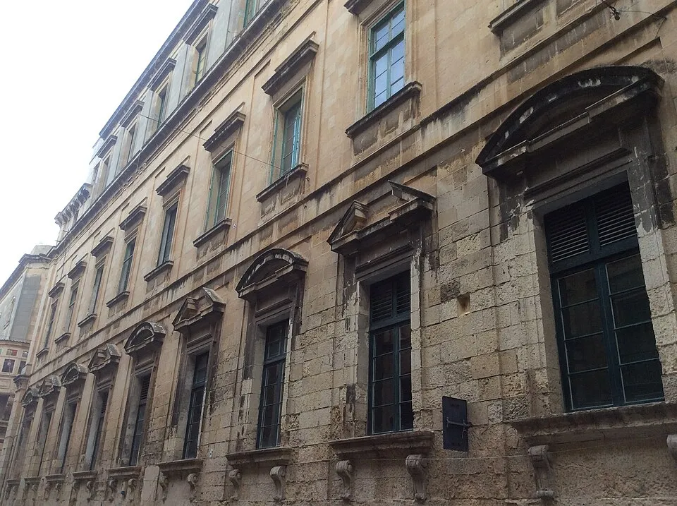 The Old University Building, Valletta.