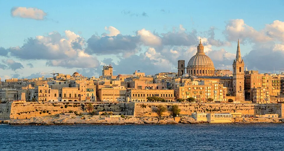 St Sebastian Curtain, Valletta.