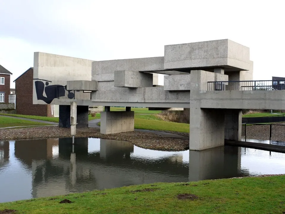 Context: Victor Pasmore’s Apollo Pavilion in Peterlee, England.
